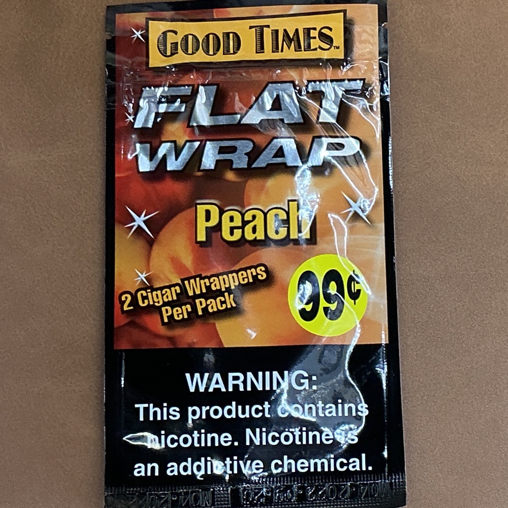 Good Times Flat Wrap Peach