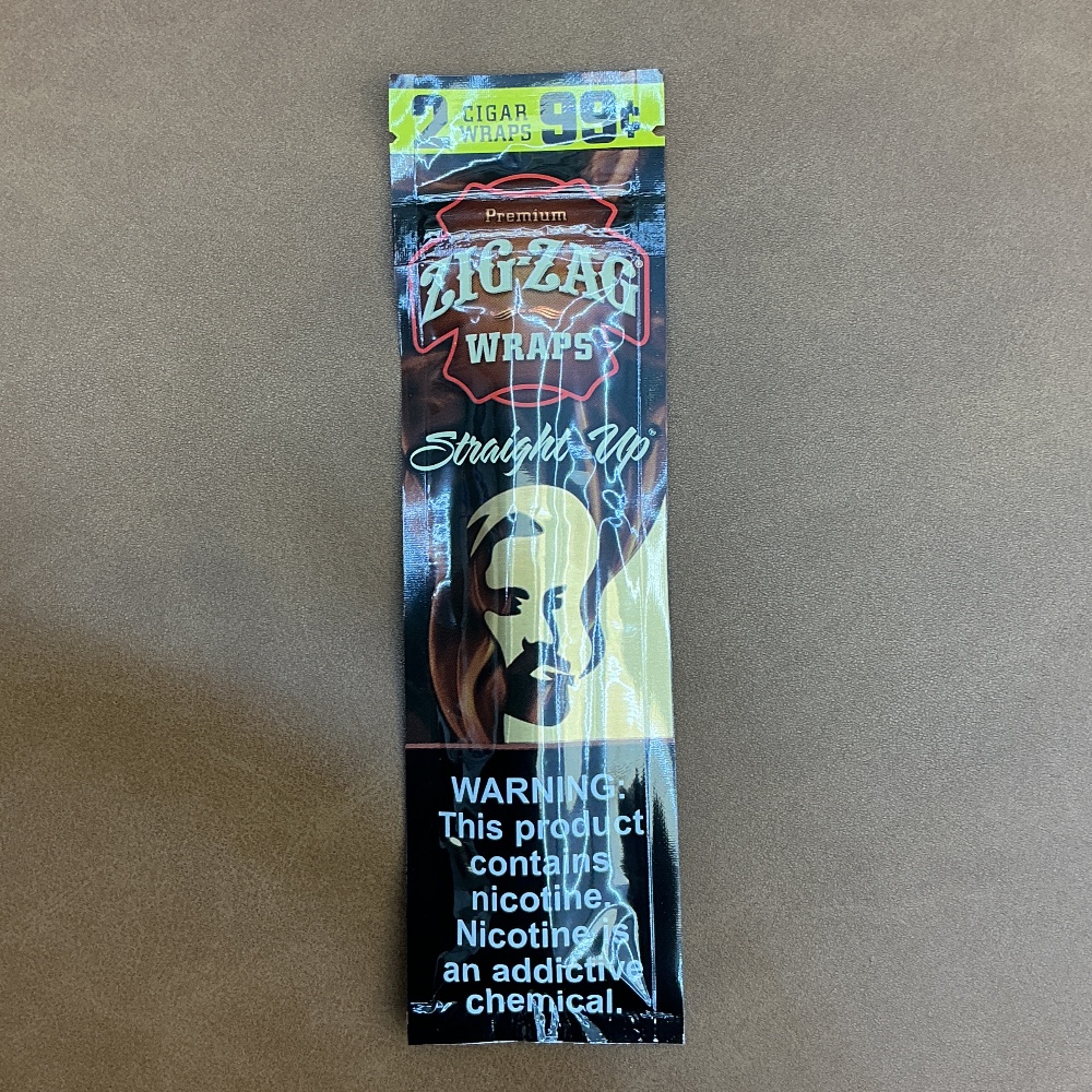 Zig-zag wraps straight up