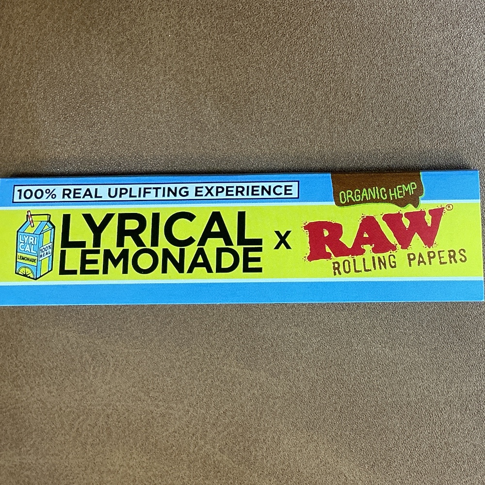 Raw x Lyrical Lemonade Organic Hemp King Size