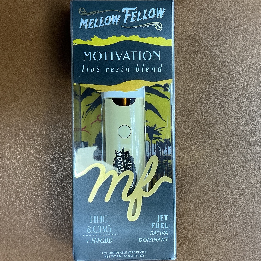 Mellow Fellow Motivation Jet Fuel HHC & CBG