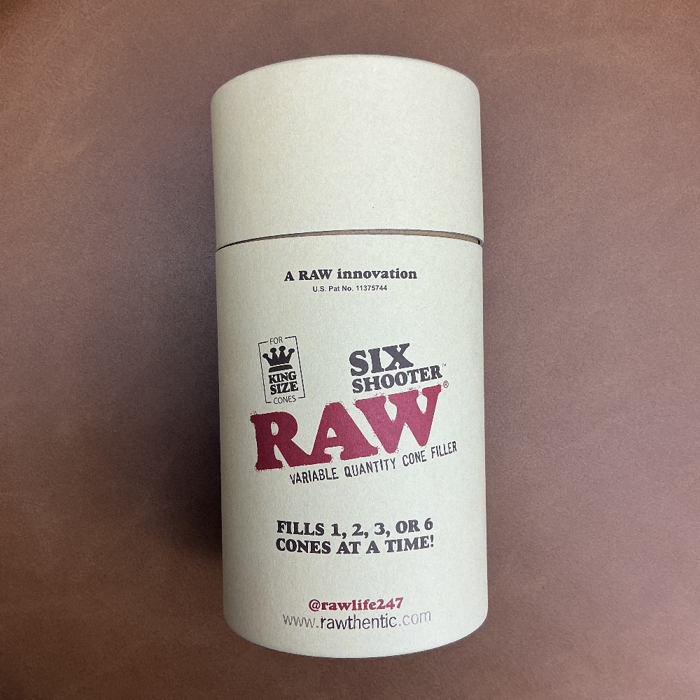 Raw six shooter 