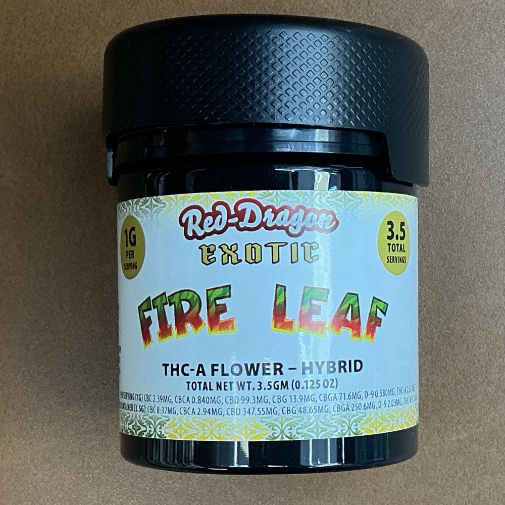 Red Dragon Exotic Fire Leaf THCa Flower Hybrid