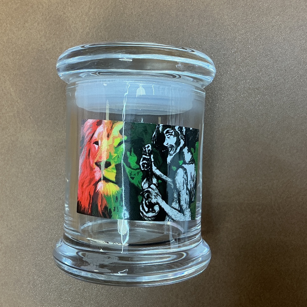 Glass Storage Heavy Duty clear finish
