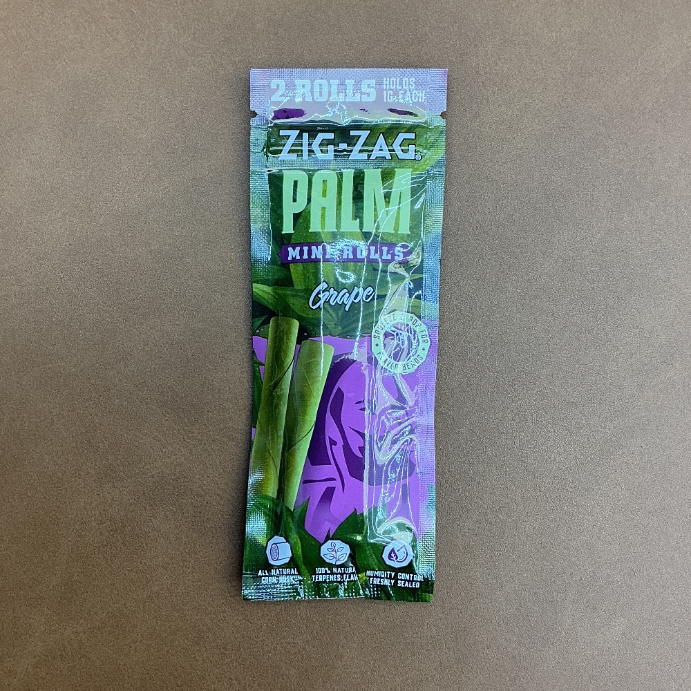 Zig-zag Palm mini rolls grape