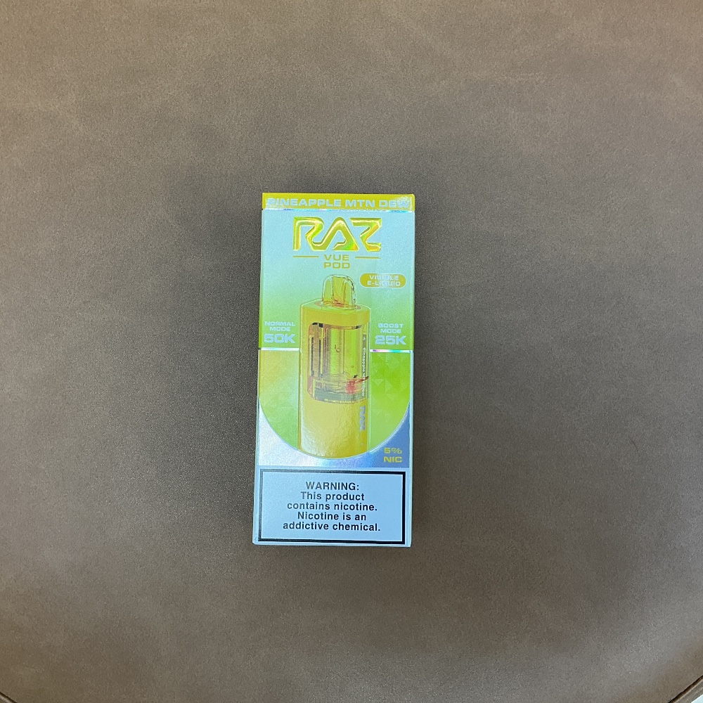 Raz VUE pod 50k Pineapple Mtn Dew