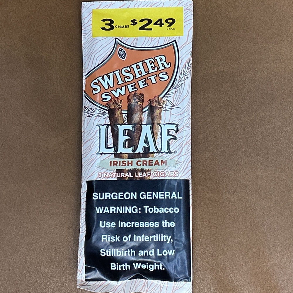 Swisher Sweets Leaf Irish Cream