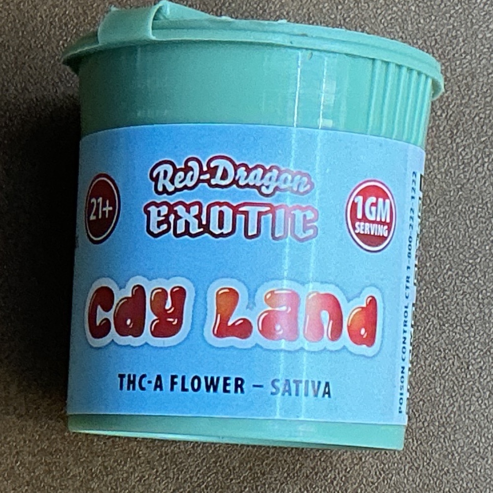 Red Dragon Exotic Candy Land THCa Flower Sativa