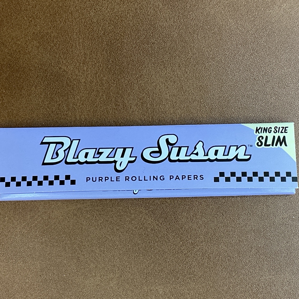 Blazy Susan Purple Rolling Papers King Size Slim 