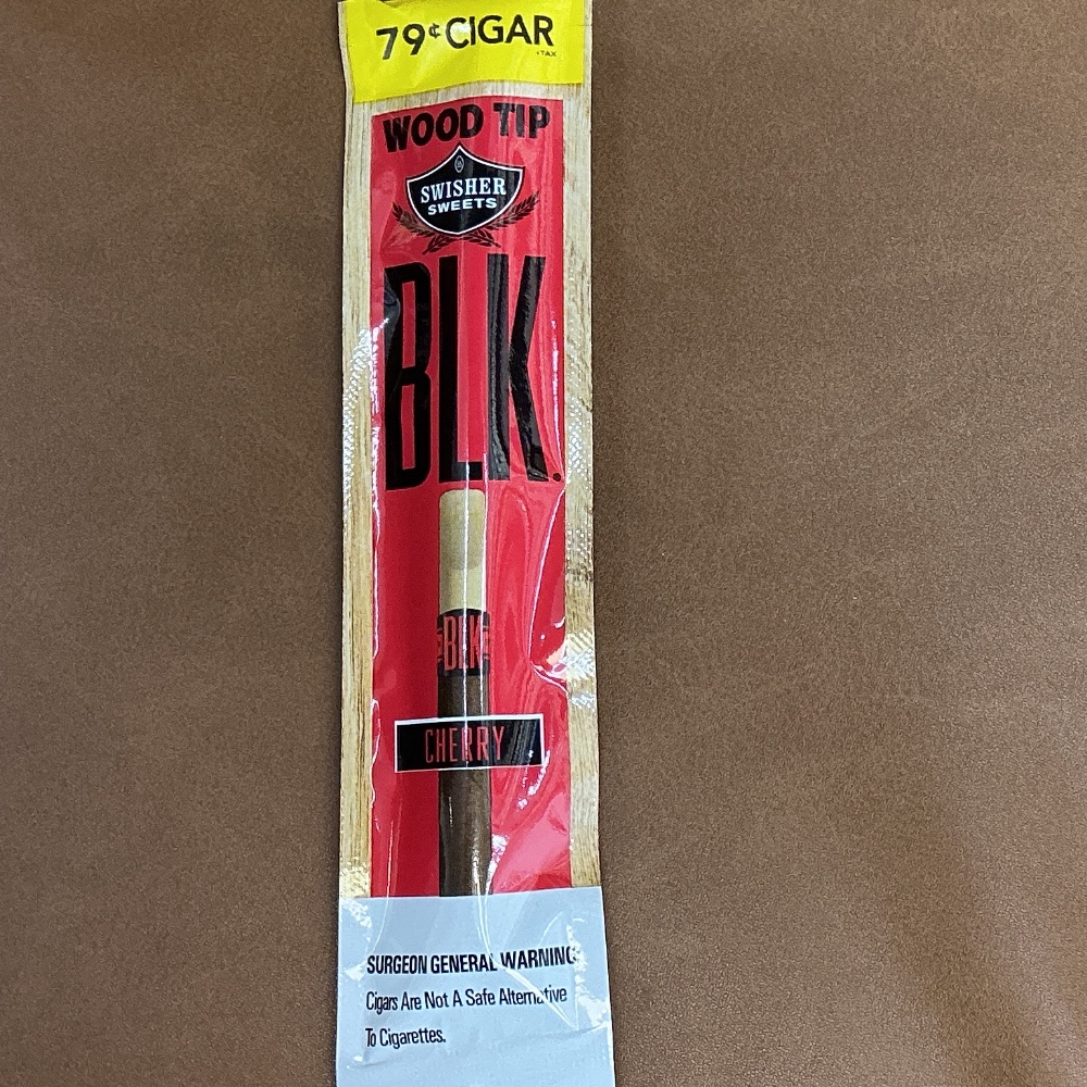 Swisher Sweets BLK Cherry Wood Tip