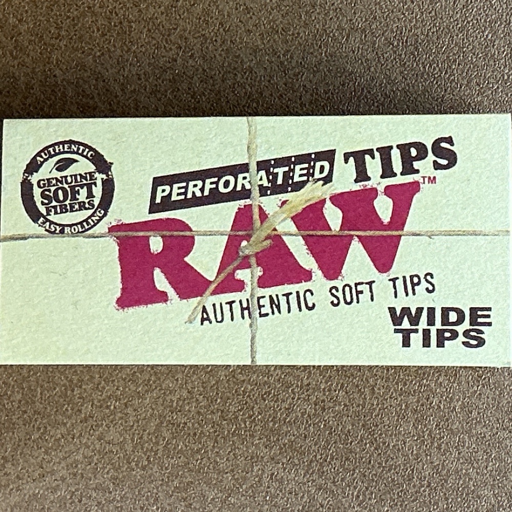 Raw Perforated Wide Tips