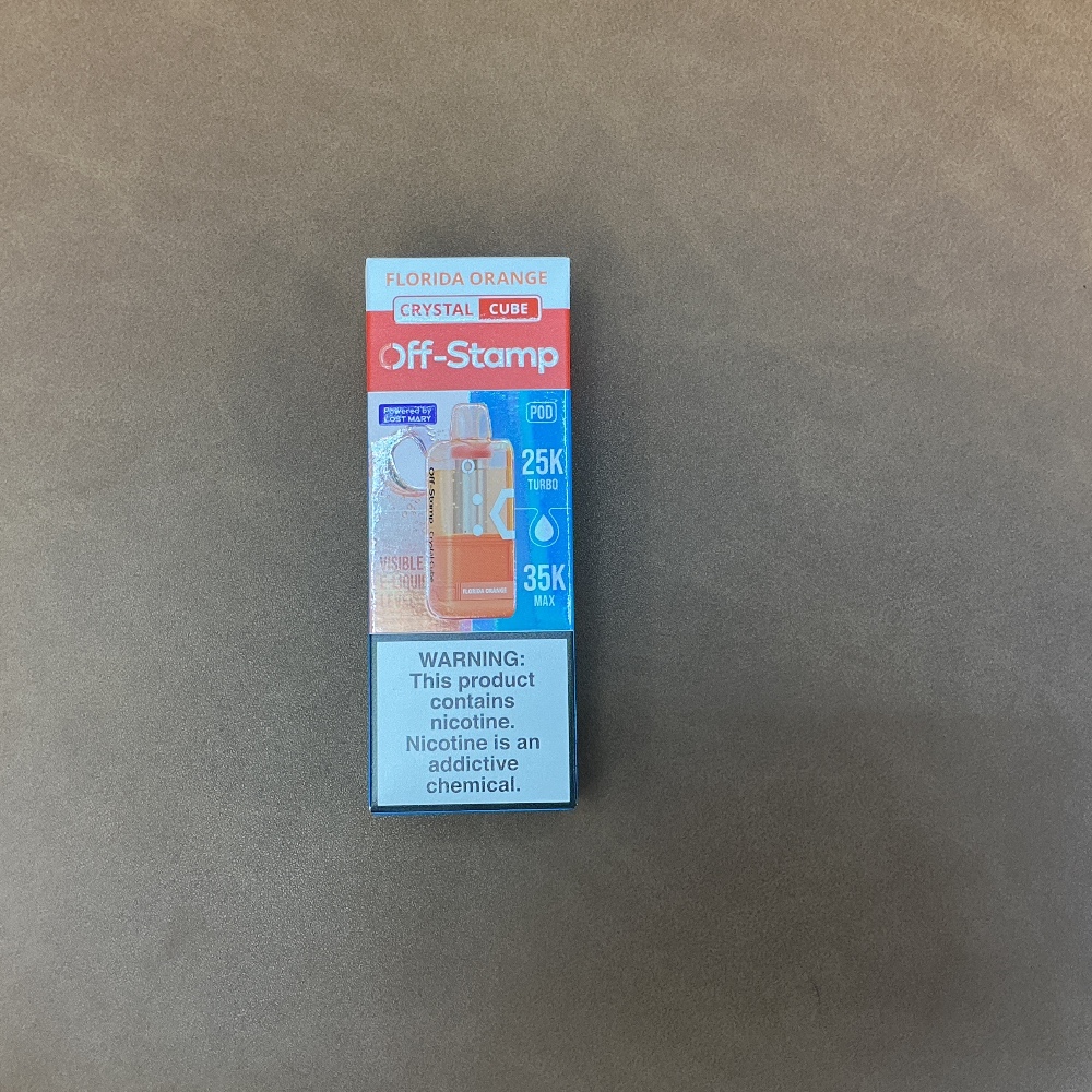 Off Stamp Pod 35k Florida Orange