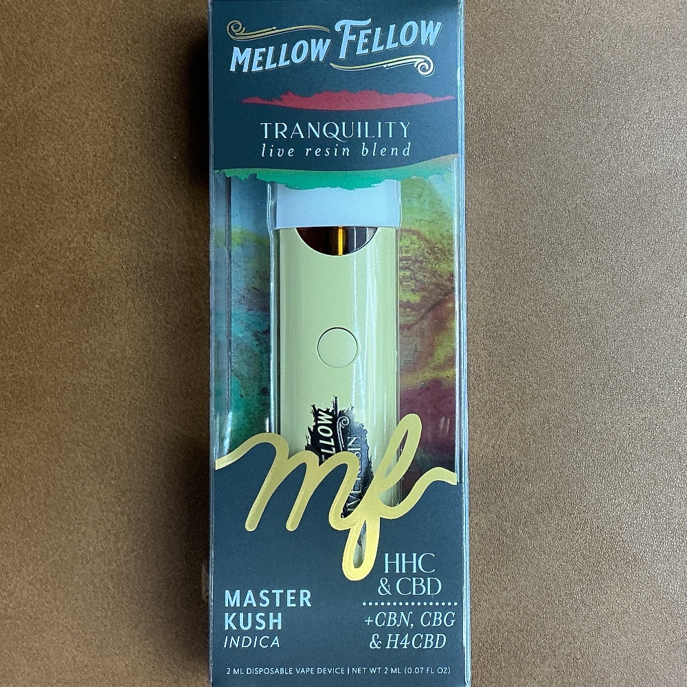 Mellow Fellow Tranquility Master Kush HHC & CBD