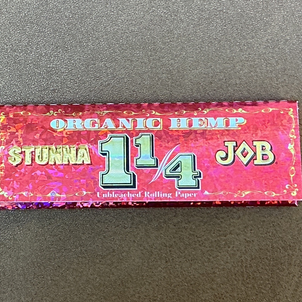 Job Stunna Organic Hemp Unbleached Rolling Papers 1.25