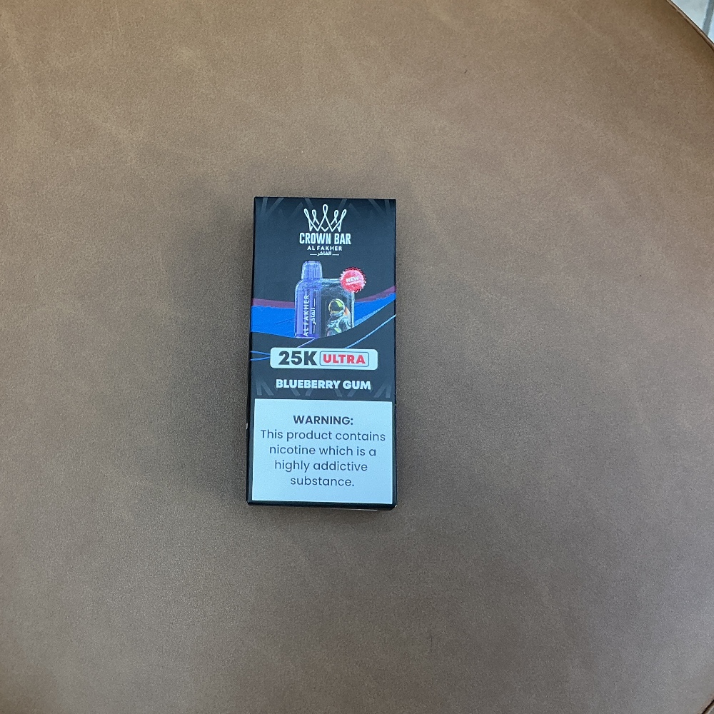 Crown Bar 25k Ultra Blueberry Gum 
