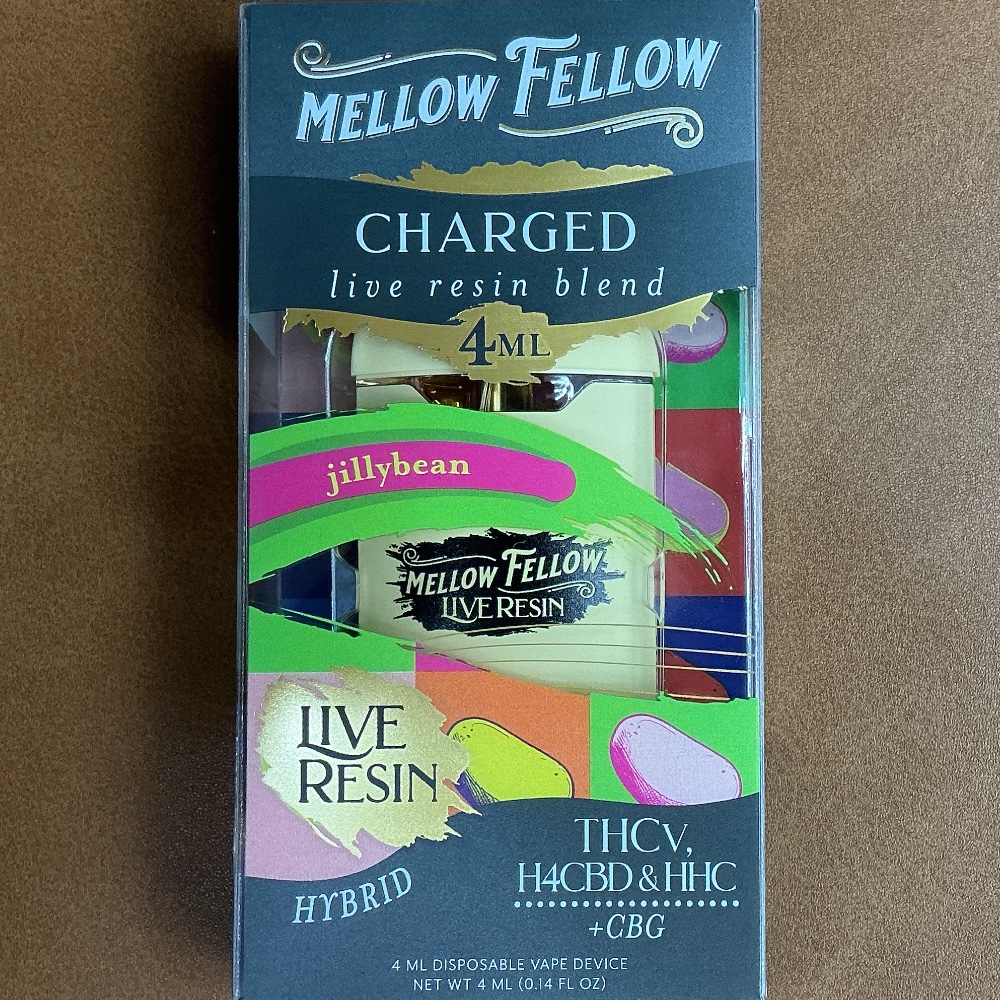 Mellow Fellow Charged Jillybean THCv H4CBD & HHC