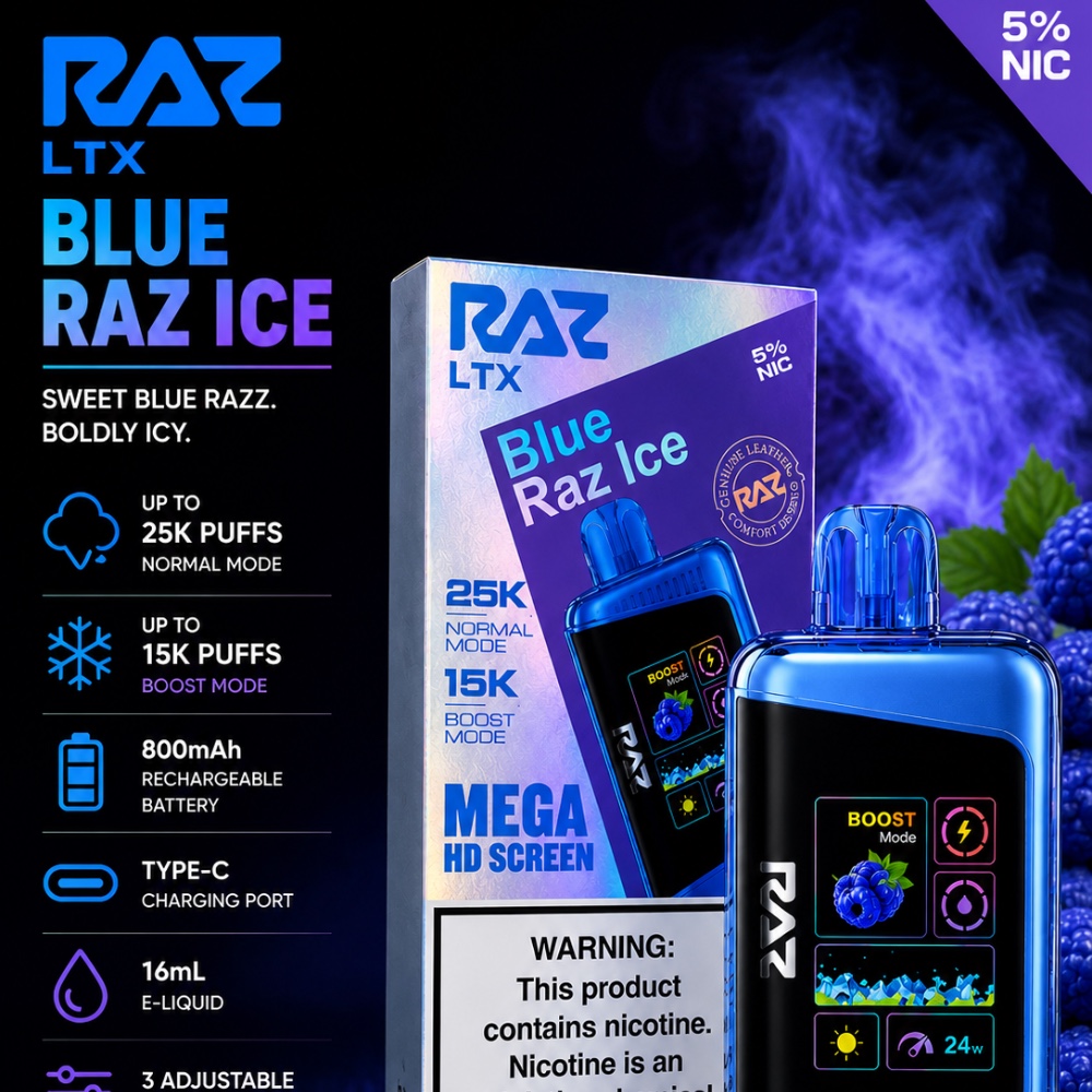 RAZ LTX 25K Blue Raz Ice