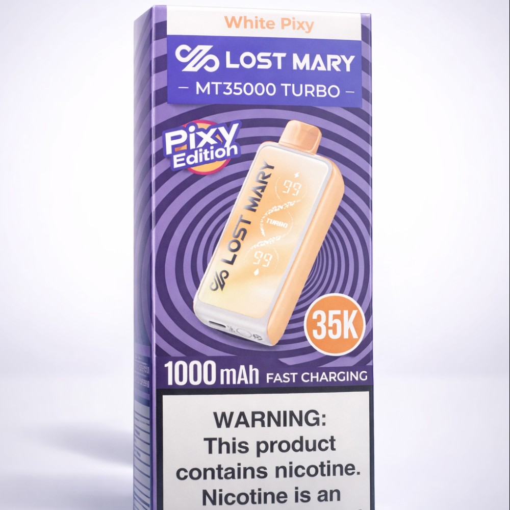 LOST MARY MT 35000 TURBO White Pixy