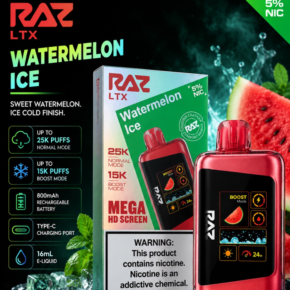 RAZ LTX 25K Watermelon Ice
