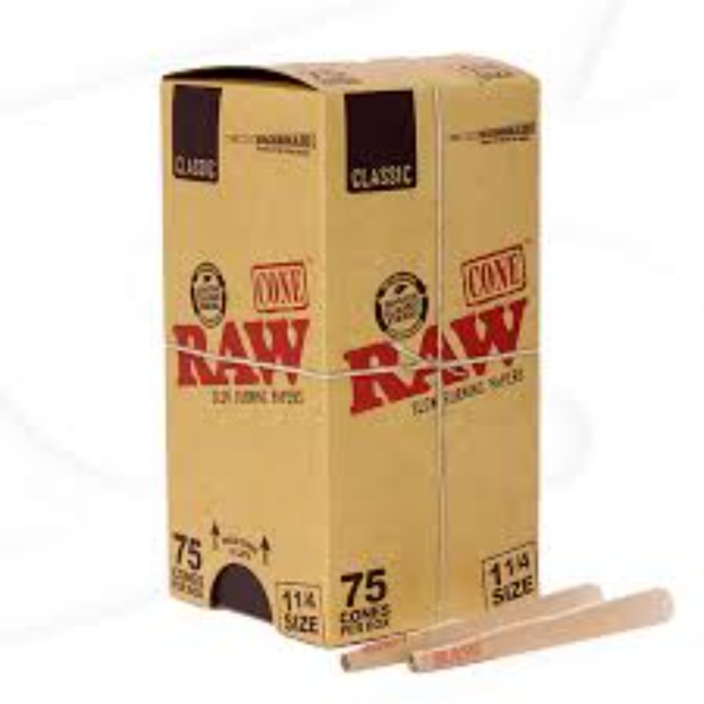 RAW Cone 1.25 Classic rolling paper at 20 After 4 Smokeshop