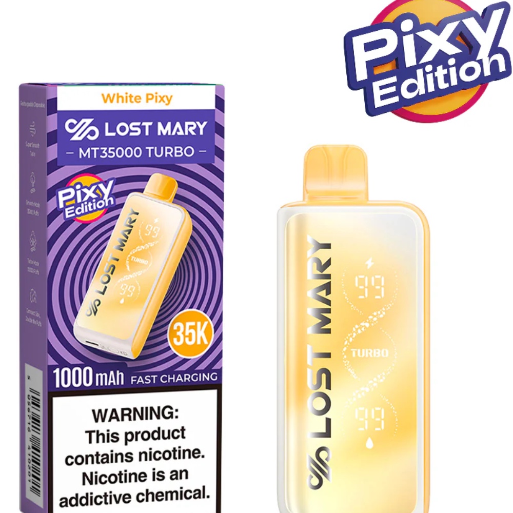 LOST MARY MT35000 TURBO WHITE PIXY 