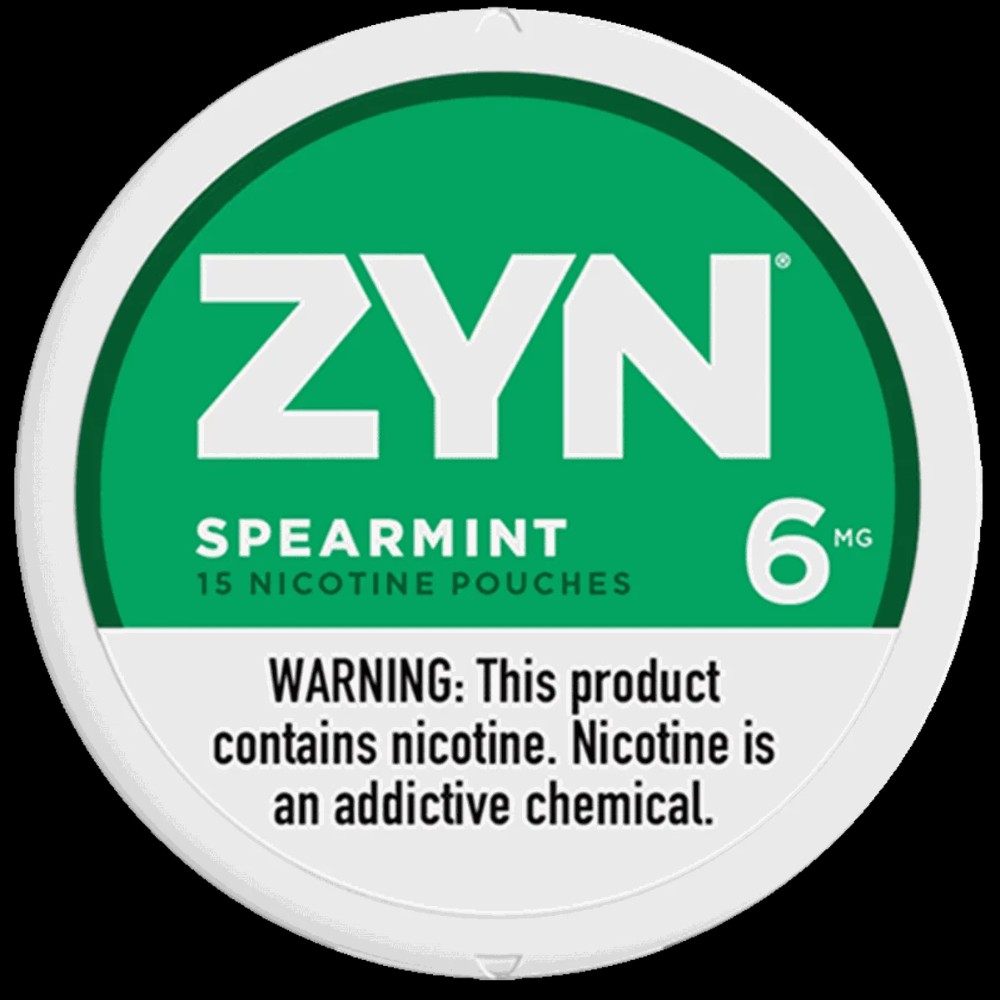 ZYN Spearmint 6mg (1 Can/15 pouches) at Sun & Moon DuPont Market