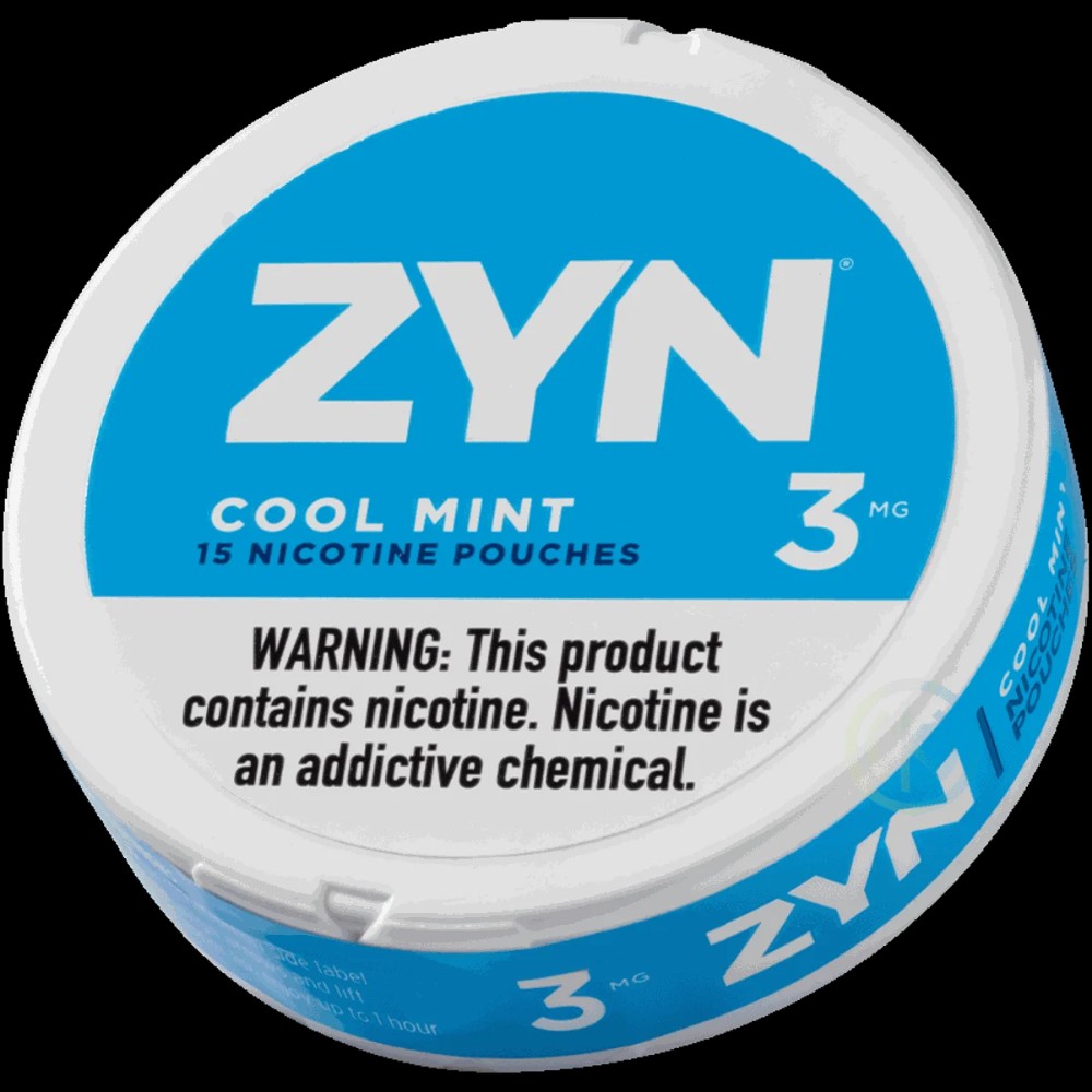 ZYN Cool Mint 3mg (1 Can/15 pouches) at Sun & Moon DuPont Market