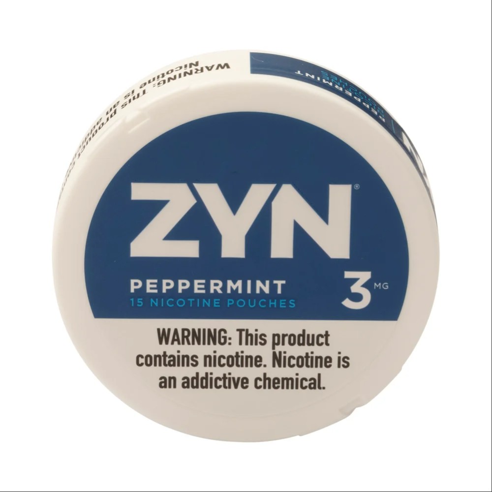 ZYN Peppermint 3mg (1 Can/15 pouches) at Sun & Moon DuPont Market