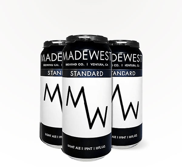 MadeWest Standard Light Ale Blonde Ale Light Hybrid Beer Delivered Near You Saucey
