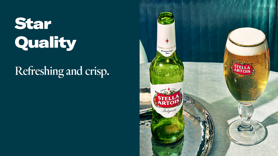 Stella Artois Belgian Pilsner 12 Bottles