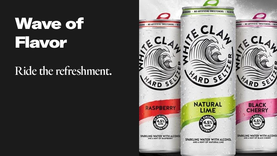 White Claw Hard Seltzer Variety Pack No. 1 12 Cans 12 oz