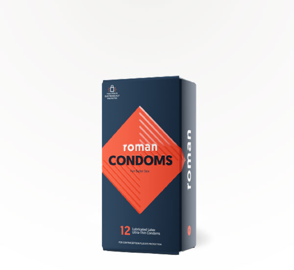 Roman Condoms UltraThin Lubricated Delivered Near You Saucey