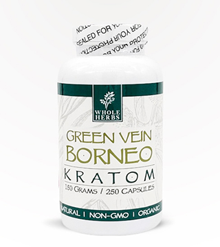 Whole Herbs Capsules Green Vein Borneo