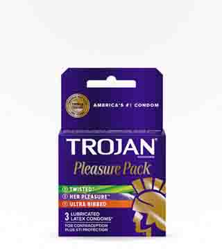 Trojan Pleasure Pack Delivered Near You | Saucey