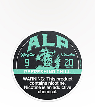 ALP Pouches Refreshing Chill 3 mg 20 pouches — in stock at Aladdin Glass & Vape, NJ smoke shop with same-day delivery