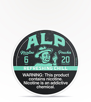 ALP Pouches Refreshing Chill 6 mg 20 pouches — in stock at Aladdin Glass & Vape, NJ smoke shop with same-day delivery