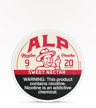 ALP Pouches Sweet Nectar 9 mg 20 pouches — in stock at Aladdin Glass & Vape, NJ smoke shop with same-day delivery