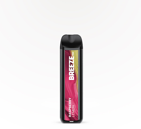 BREEZE Smoke Pro 2000 Raspberry Lemon 5% disposable vape at 20 After 4 Smokeshop