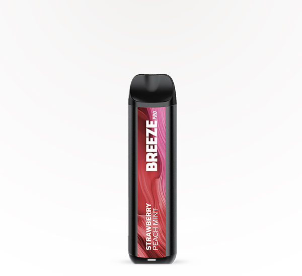 BREEZE Smoke Pro 2000 Strawberry Peach Mint 5% disposable vape at 20 After 4 Smokeshop
