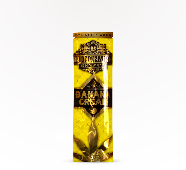 Billionaire Banana Cream flavored wrap at 20 After 4 Smokeshop