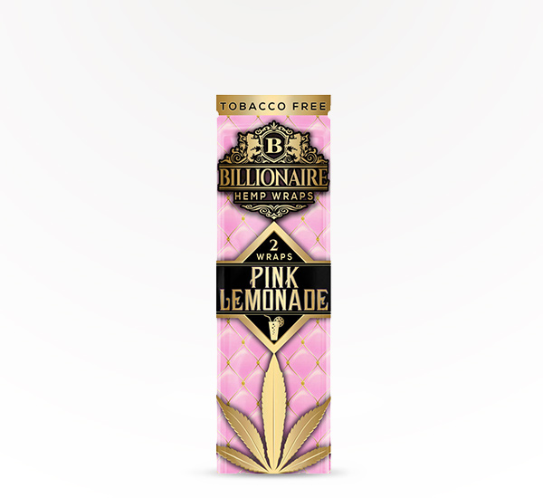 Billionaire Hemp Wraps Pink Lemonade flavored wrap at 20 After 4 Smokeshop
