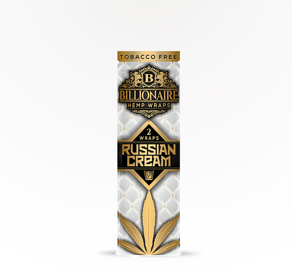 Billionaire Hemp Wraps Russian Cream flavored wrap at 20 After 4 Smokeshop