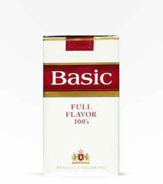 Basic Red 100's Delivered Near You | Saucey