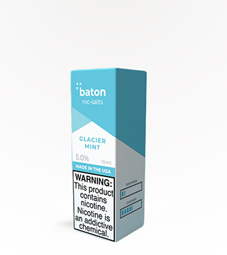 Baton Vape Juice Near Me Glacier Mint Nicotine Salt by Baton Vapor