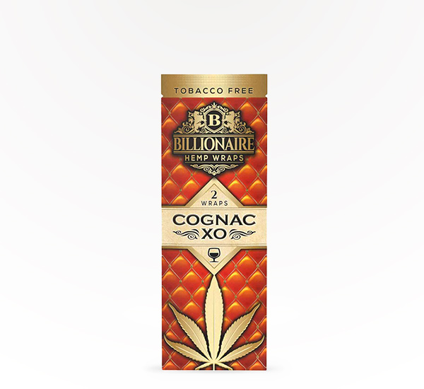 Billionaire Hemp Wraps Cognac XO flavored wrap at 20 After 4 Smokeshop