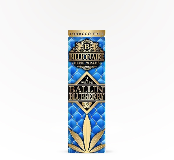 Billionaire Ballin' Blueberry flavored wrap at 20 After 4 Smokeshop