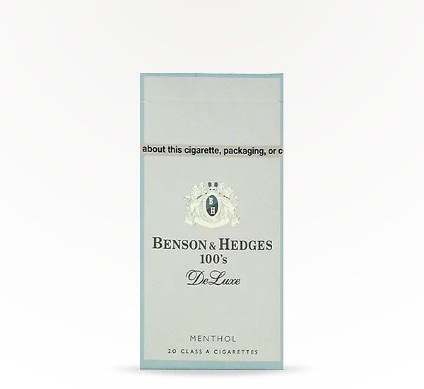 Benson and Hedges DeLuxe Menthol 100's Delivered Near You Saucey