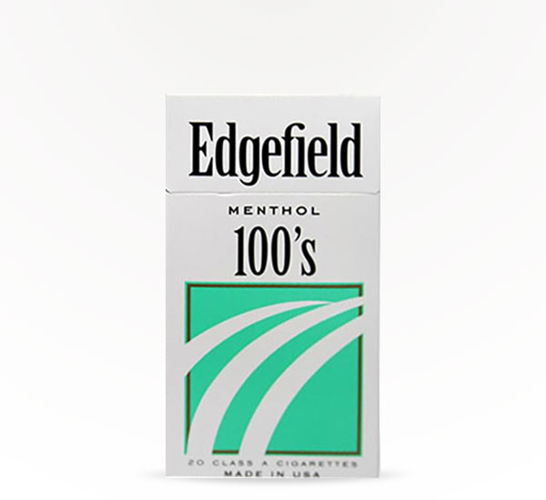 Edgefield Menthol 100's Delivered Near You Saucey