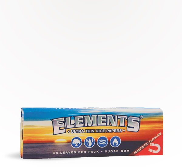Elements 1.25 Ultra Thin Rice Papers rolling paper at 20 After 4 Smokeshop