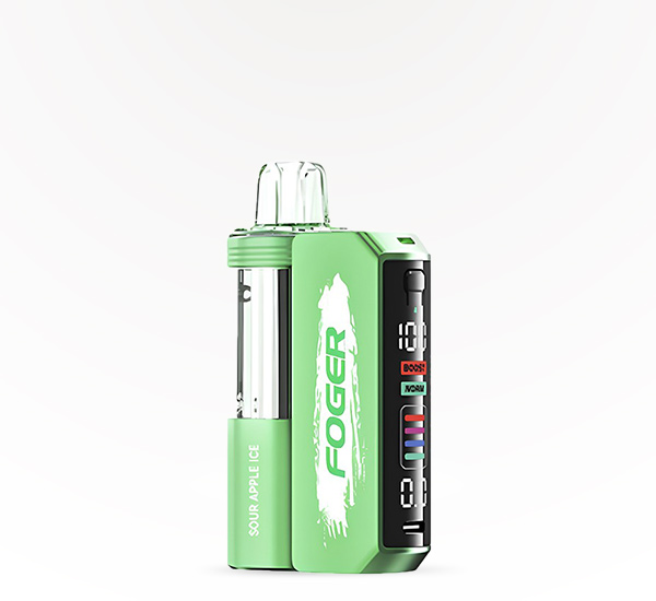 Foger Switch Pro 30000 Kit Sour Apple Ice 5% disposable vape at 20 After 4 Smokeshop