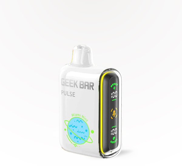 GEEK BAR Pulse 15000 Miami Mint 5% disposable vape at 20 After 4 Smokeshop